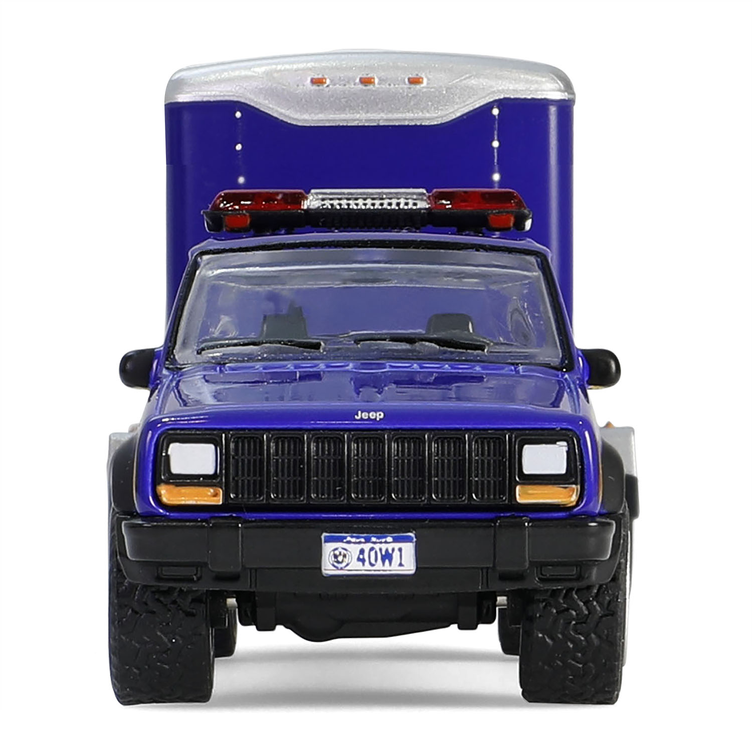 Cherokee with Small Cargo Trailer