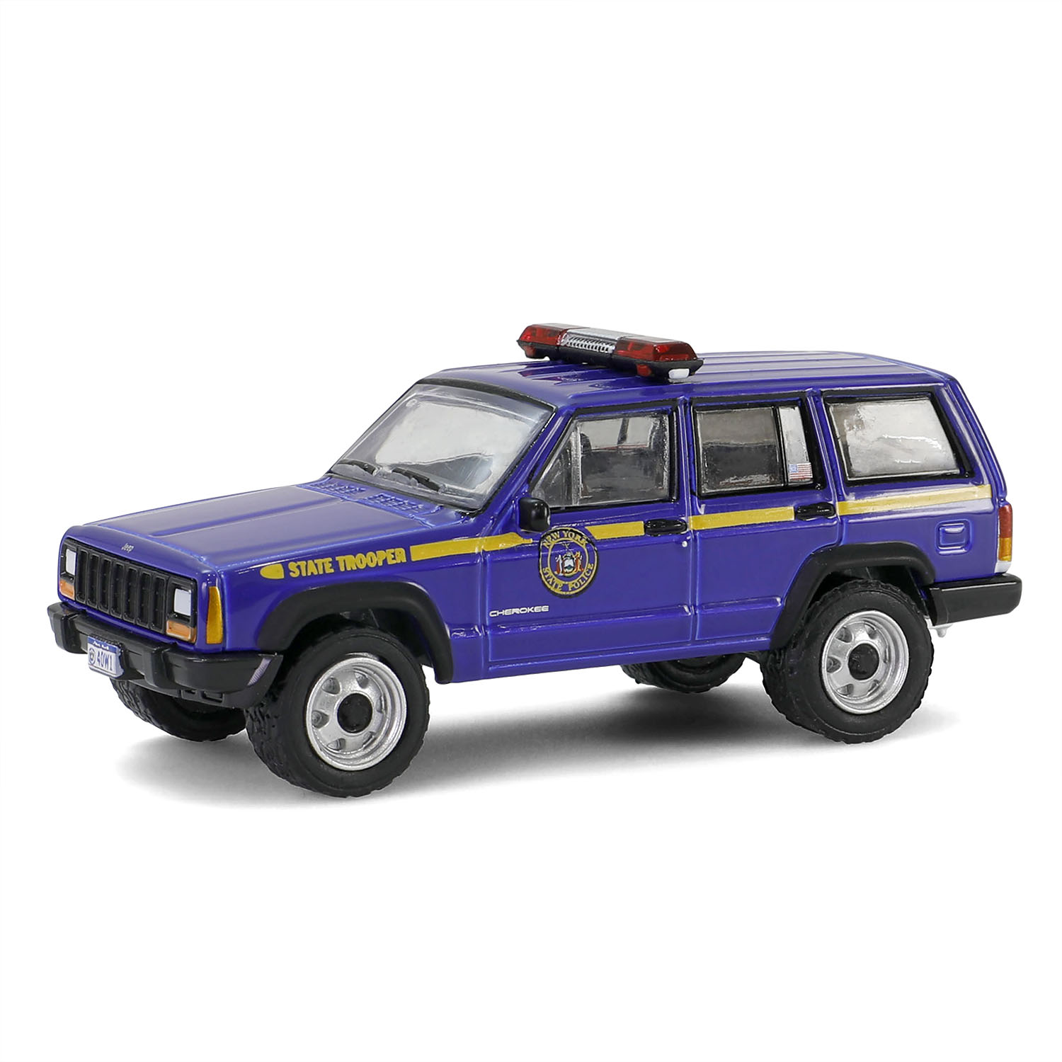 Cherokee with Small Cargo Trailer