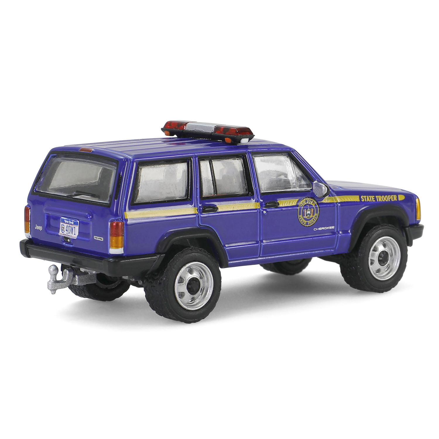 Cherokee with Small Cargo Trailer