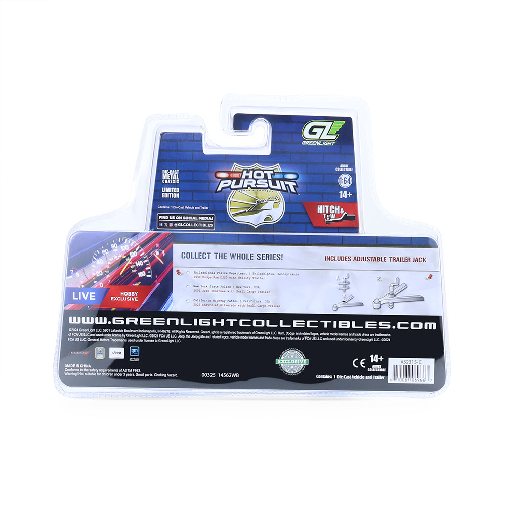 Silverado with Small Cargo Trailer