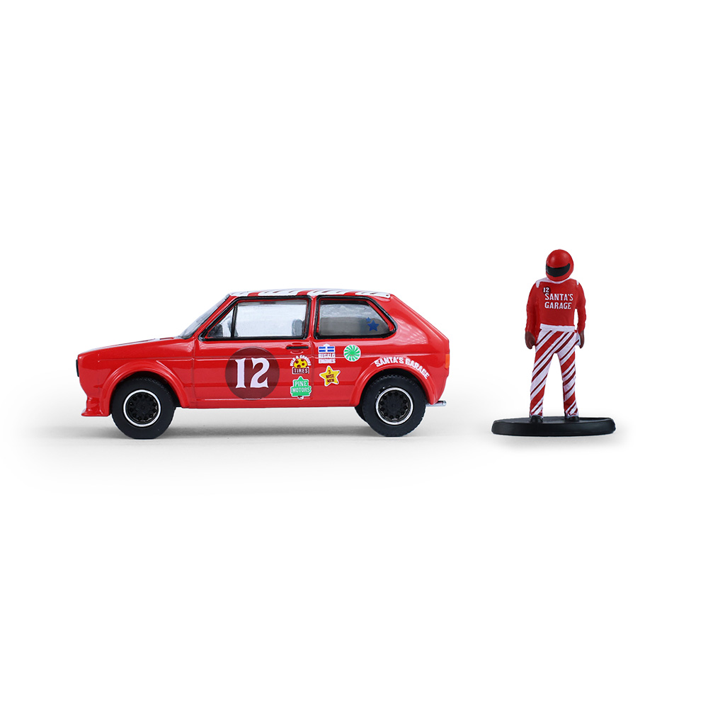 Golf GTI Widebody with Race Car Figure