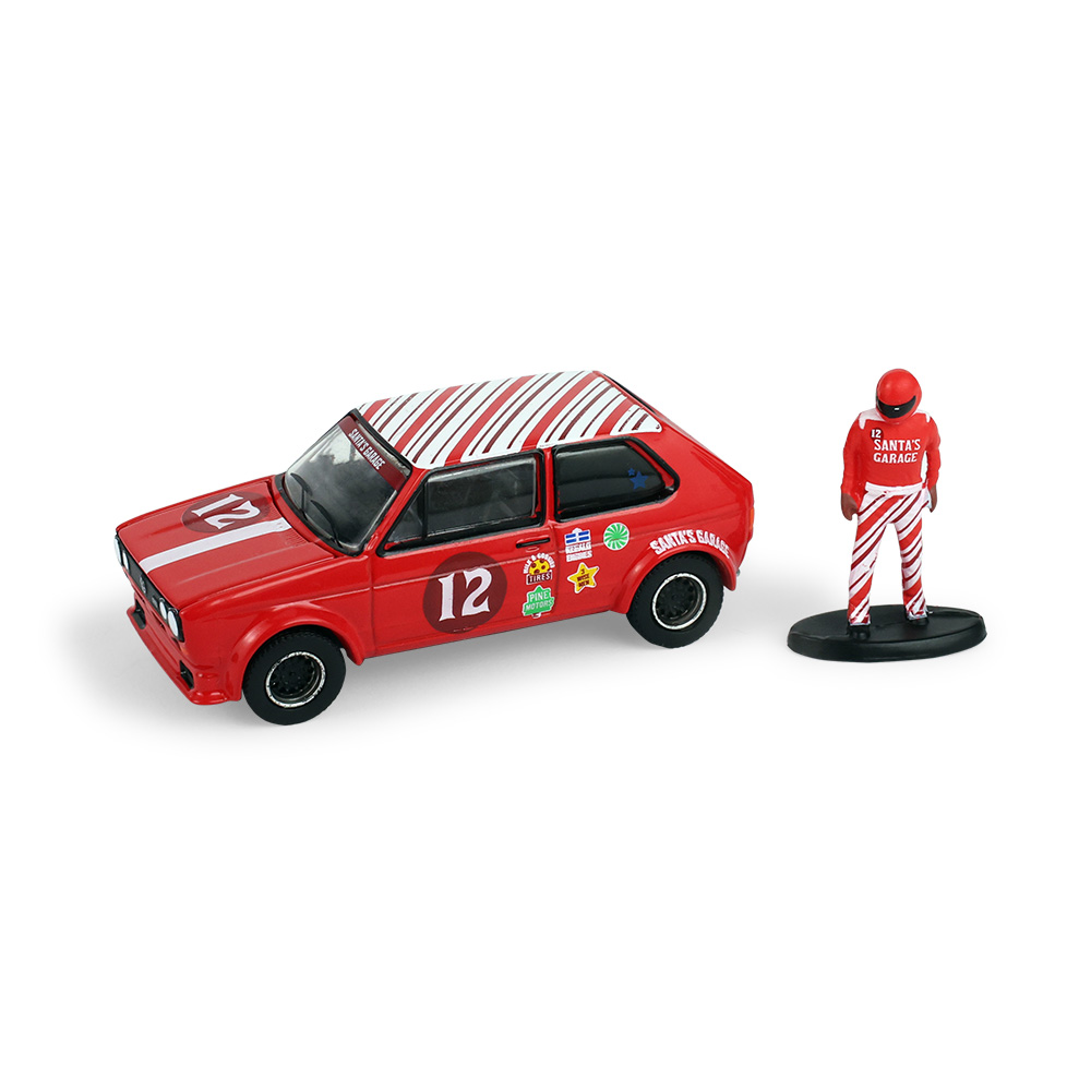 Golf GTI Widebody with Race Car Figure