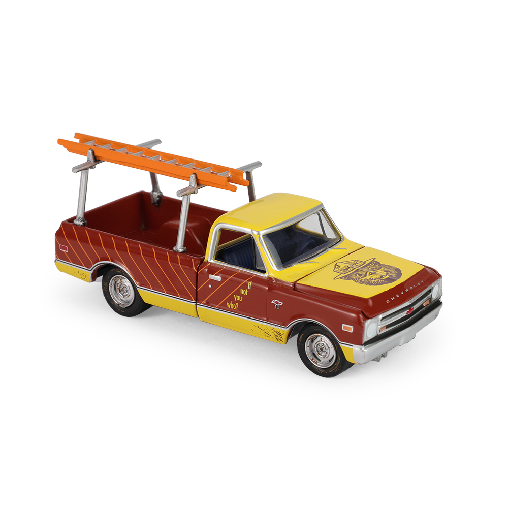 C-10 with Ladder Rack-Burned Timber