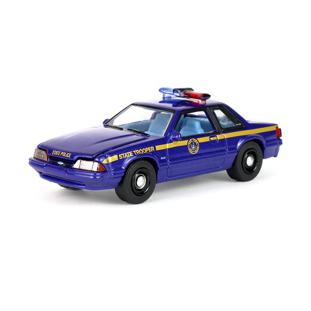 1988 Ford Mustang - New York State Police Solid Pack - Evergreen