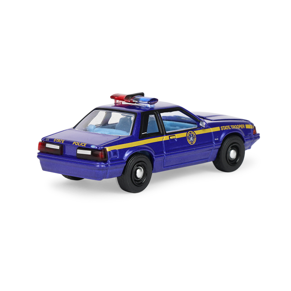 1988 Ford Mustang - New York State Police Solid Pack - Evergreen