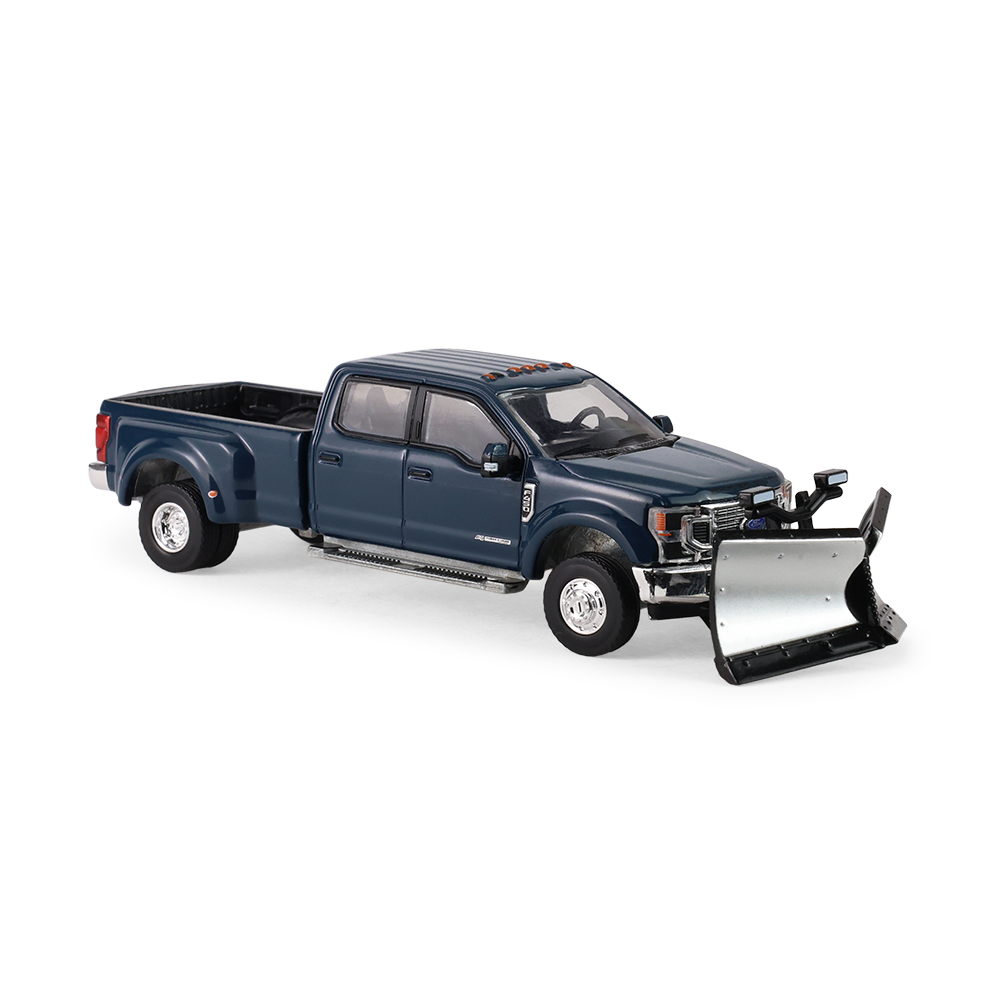 F-450 Dually with Snow Plow-Antimatter Blue