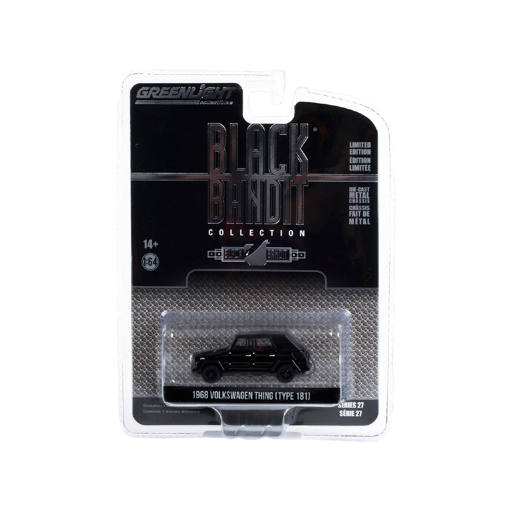 1968 Volkswagen Thing (Type 181) Black Bandit - Solid Pack