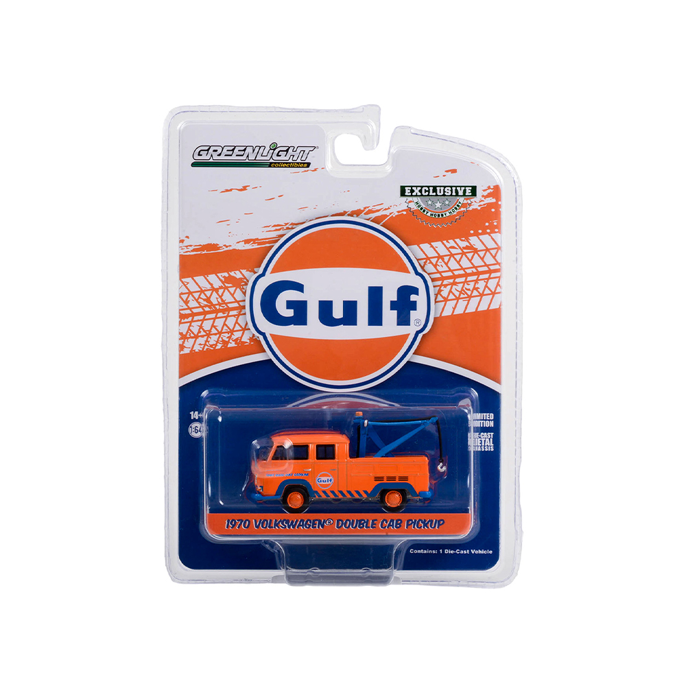 1970 Volkswagen Double Cab Pickup With Drop in Tow Hook - Gulf Oil