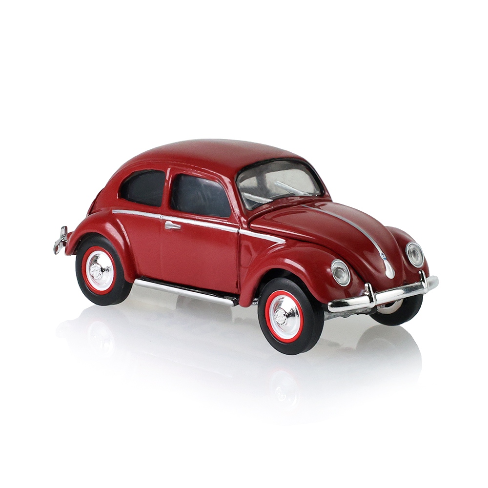 1953 Volkswagen Beetle - Split Rear Window – Dark Red - Club Vee-Dub