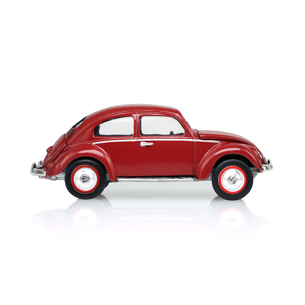 1953 Volkswagen Beetle - Split Rear Window – Dark Red - Club Vee-Dub