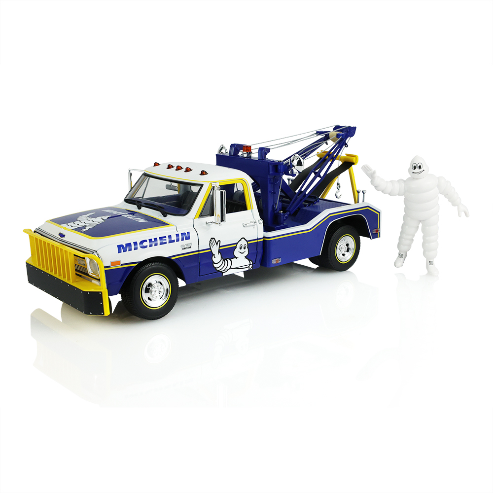 1969 Chevrolet C-30 Dually Wrecker – Michelin Service Center with Michelin Figure