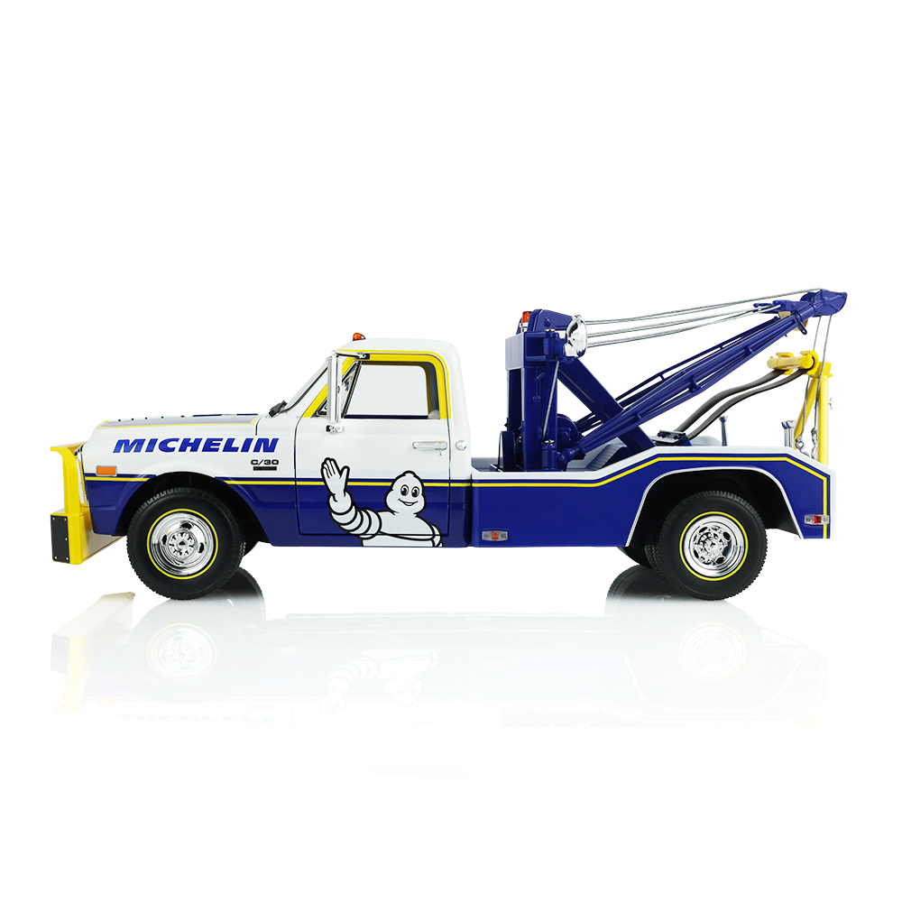 1969 Chevrolet C-30 Dually Wrecker – Michelin Service Center with Michelin Figure