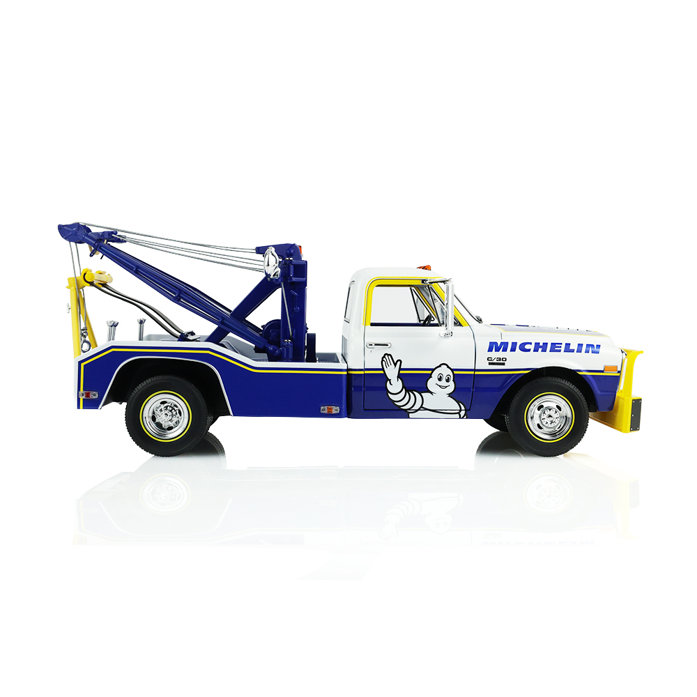 1969 Chevrolet C-30 Dually Wrecker – Michelin Service Center with Michelin Figure