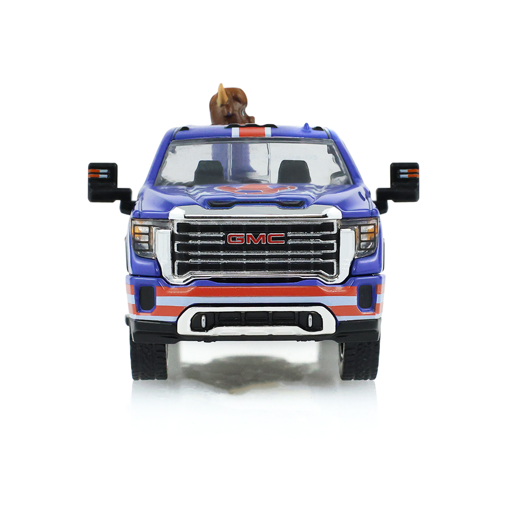 2022 GMC Sierra 3500 HD - International Soccer Celebration '26 - USA Tribute with Bison Figurine (Hobby Exclusive)