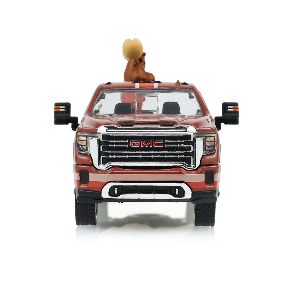 2022 GMC Sierra 3500 HD - International Soccer Celebration '26 - Canada Tribute with Moose Figurine (Hobby Exclusive)