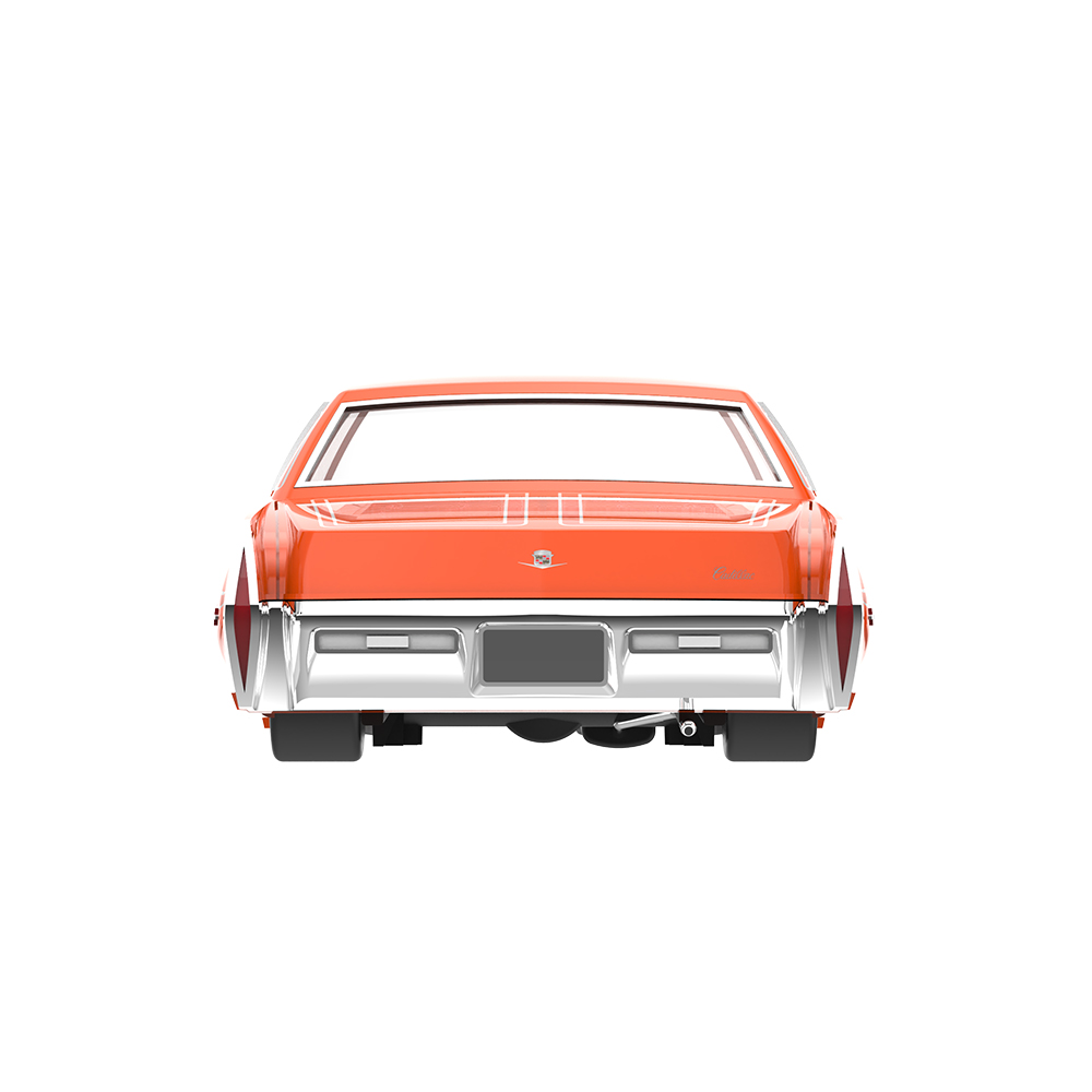 1972 Cadillac Coupe deVille - California Lowriders - Mandarin Orange