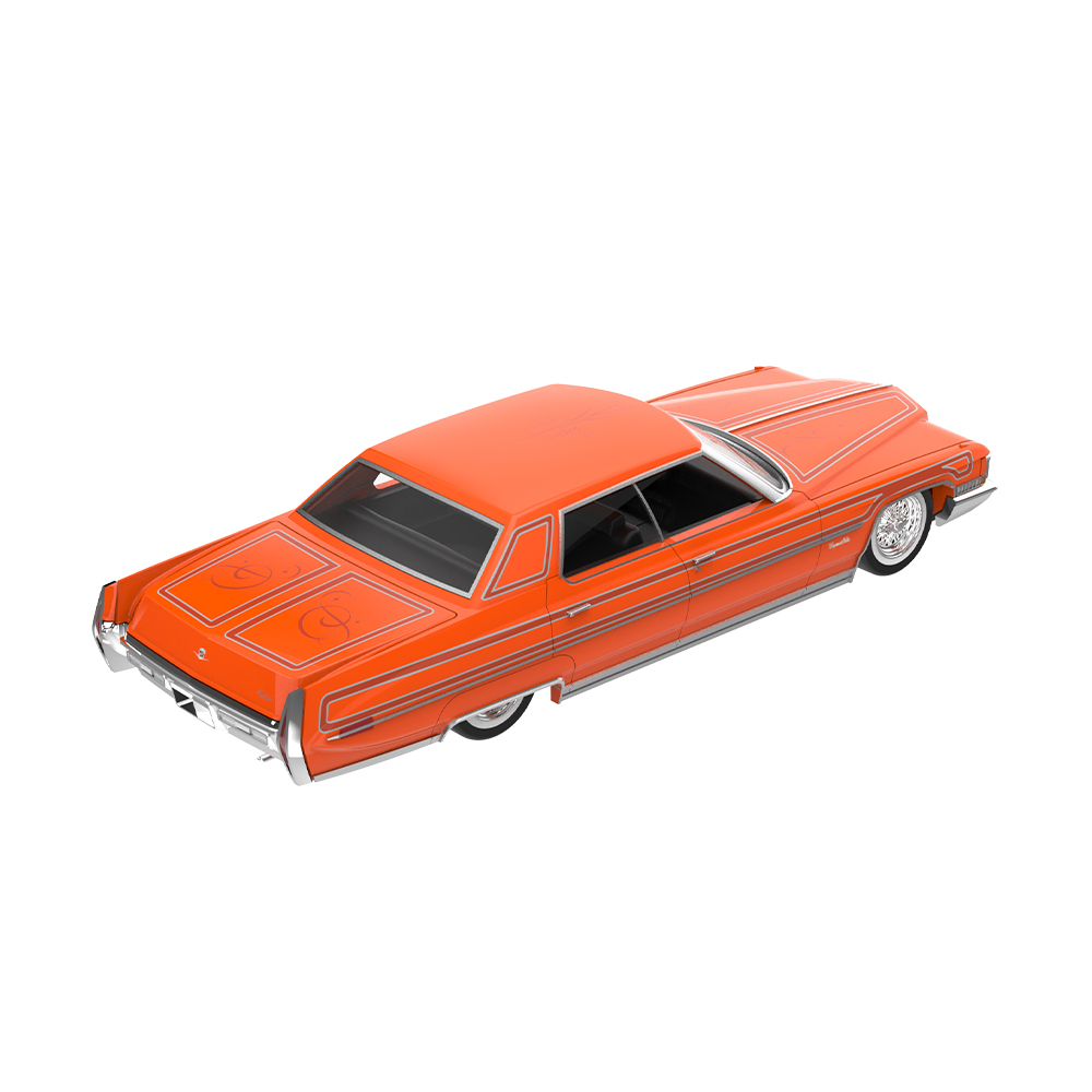 1972 Cadillac Coupe deVille - California Lowriders - Mandarin Orange