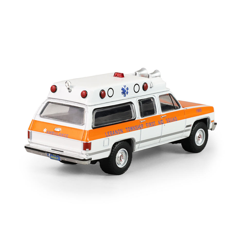 1984 GMC Suburban 2500 Sierra Classic Ambulance - Lebanon Township, New Jersey First Aid Squad