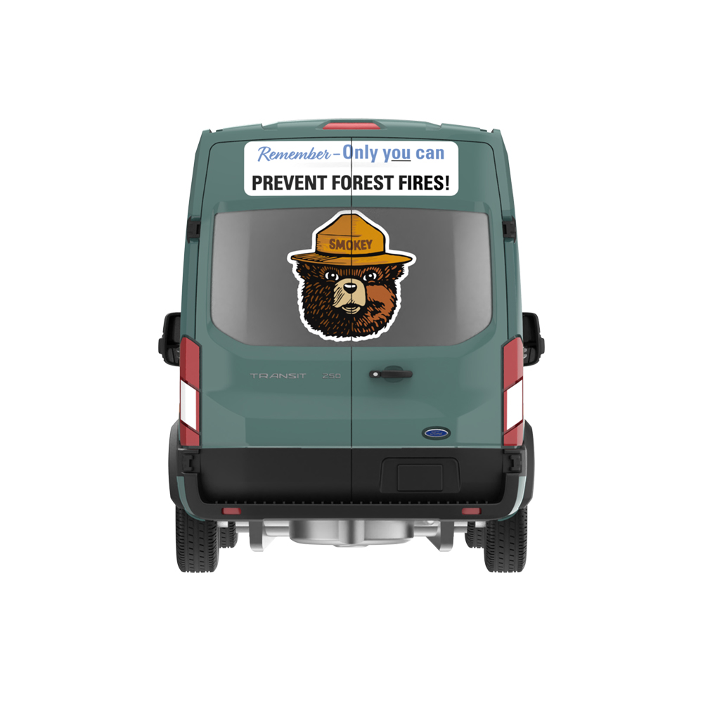 Smokey Bear Series 5 - 2020 Ford Transit LWB High Roof - Remember, Only You Can Prevent Wildfires!