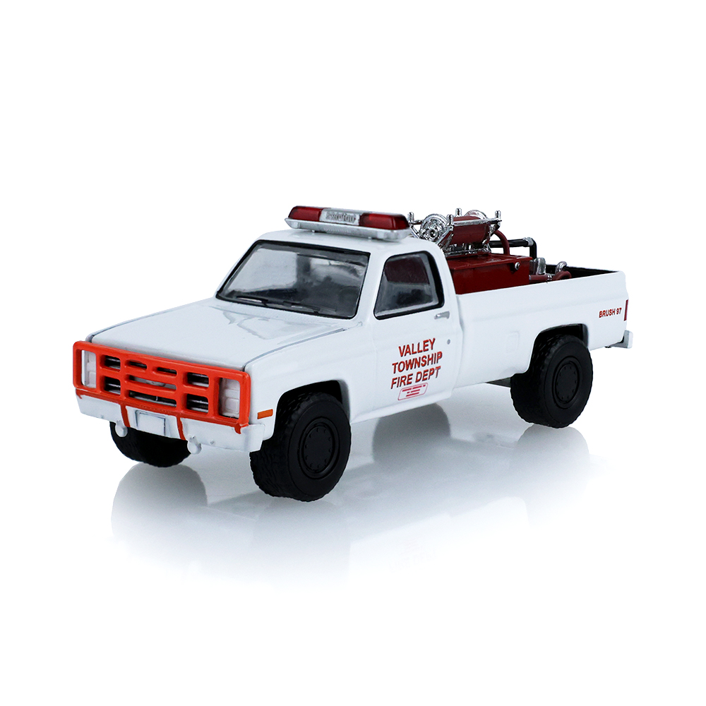 1983 Chevrolet K20 Custom Deluxe 4×4 Brush Fire Truck – Valley Township Fire Department “Heavy Chevy” Danville