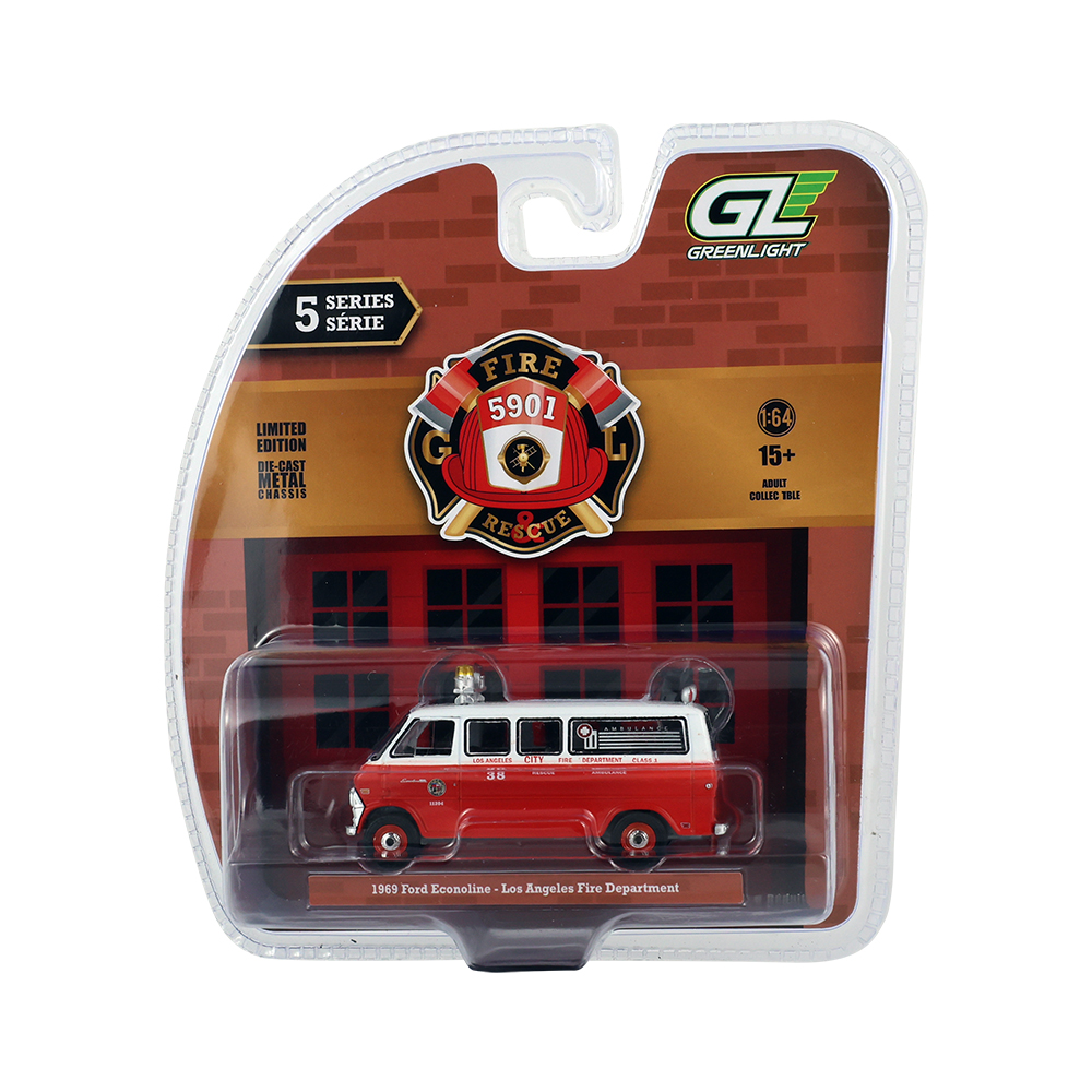 1969 Ford Econoline Ambulance - Los Angeles Fire Department