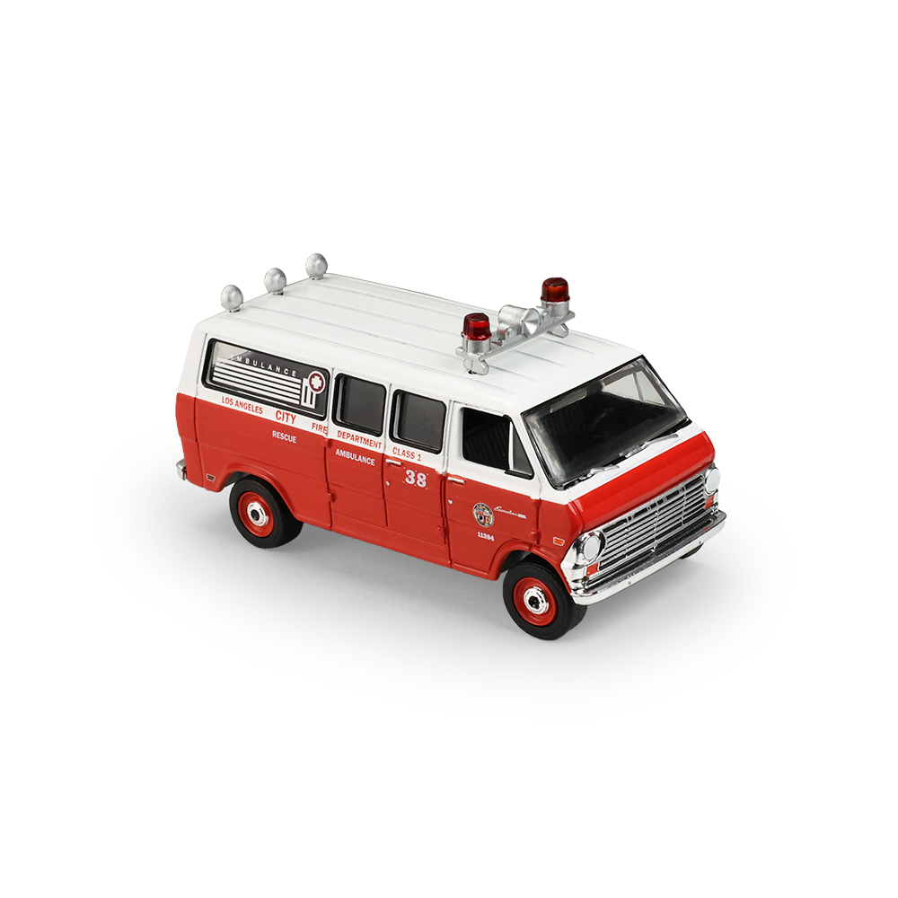 1969 Ford Econoline Ambulance - Los Angeles Fire Department