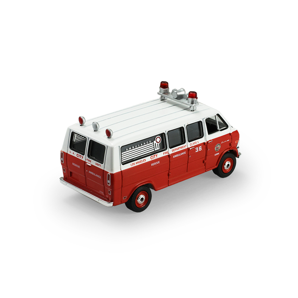 1969 Ford Econoline Ambulance - Los Angeles Fire Department