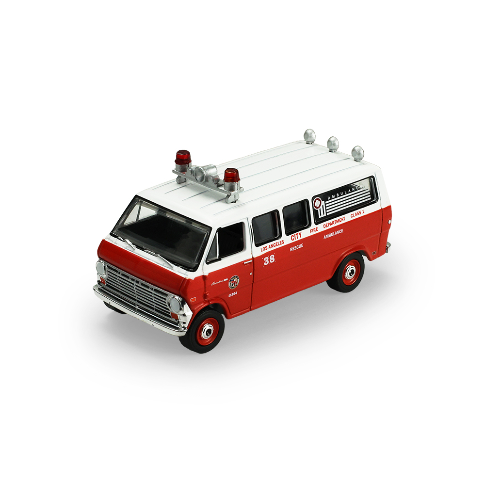 1969 Ford Econoline Ambulance - Los Angeles Fire Department