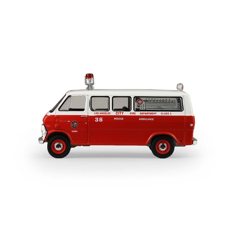 1969 Ford Econoline Ambulance - Los Angeles Fire Department