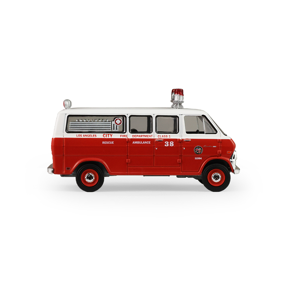 1969 Ford Econoline Ambulance - Los Angeles Fire Department