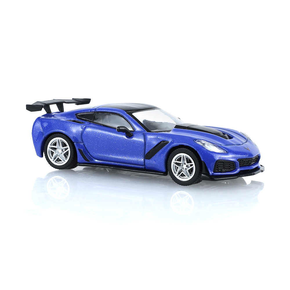 2019 Chevrolet Corvette C7 ZR1 - Laguna Blue with Custom Wheels