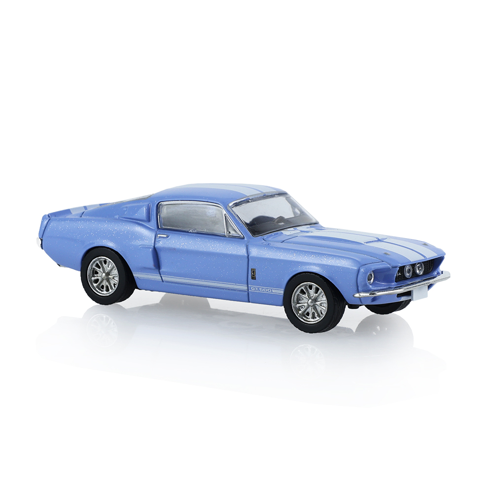 1967 Shelby Mustang GT-500 Restomod – Acapulco Blue with Custom Wheels