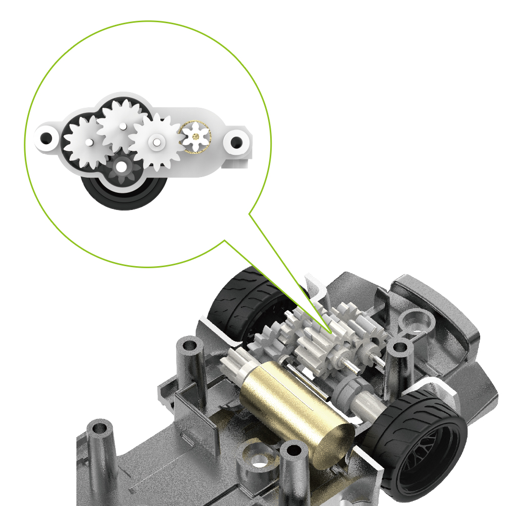 Patent gear ratio design & Digital Proportion throttle