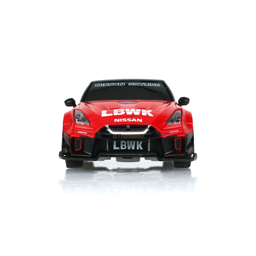 LB-Silhouette Works GT 35GT-RR Version II - Red & Black