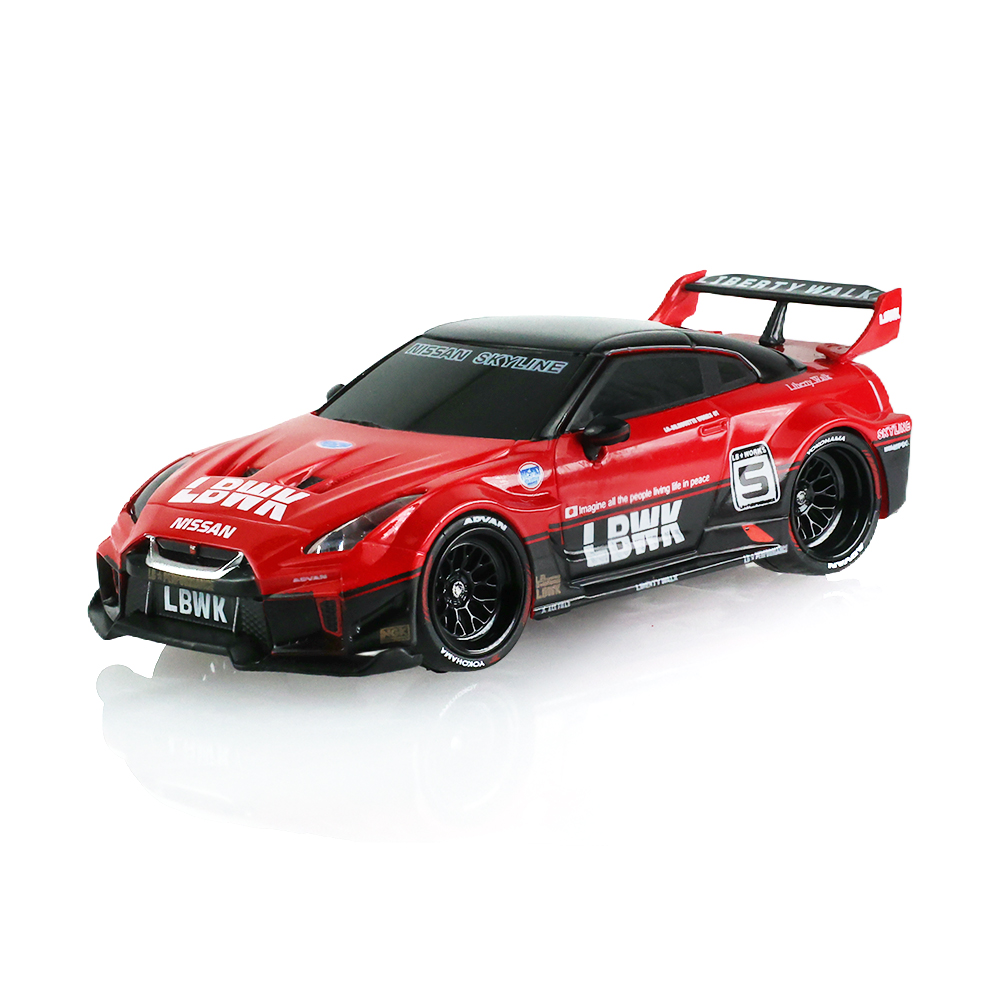 LB-Silhouette Works GT 35GT-RR Version II - Red &amp; Black