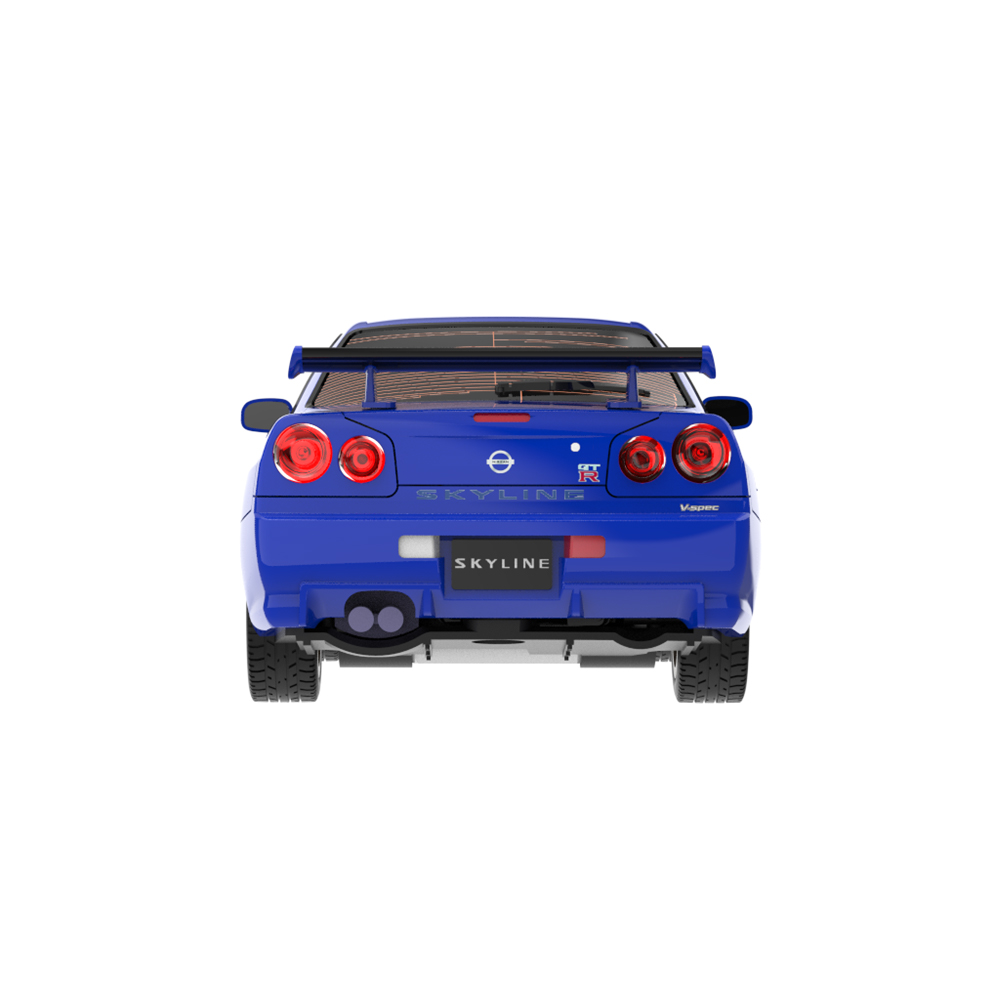 Skyline R34 GT-R V-Spec - Bayside blue