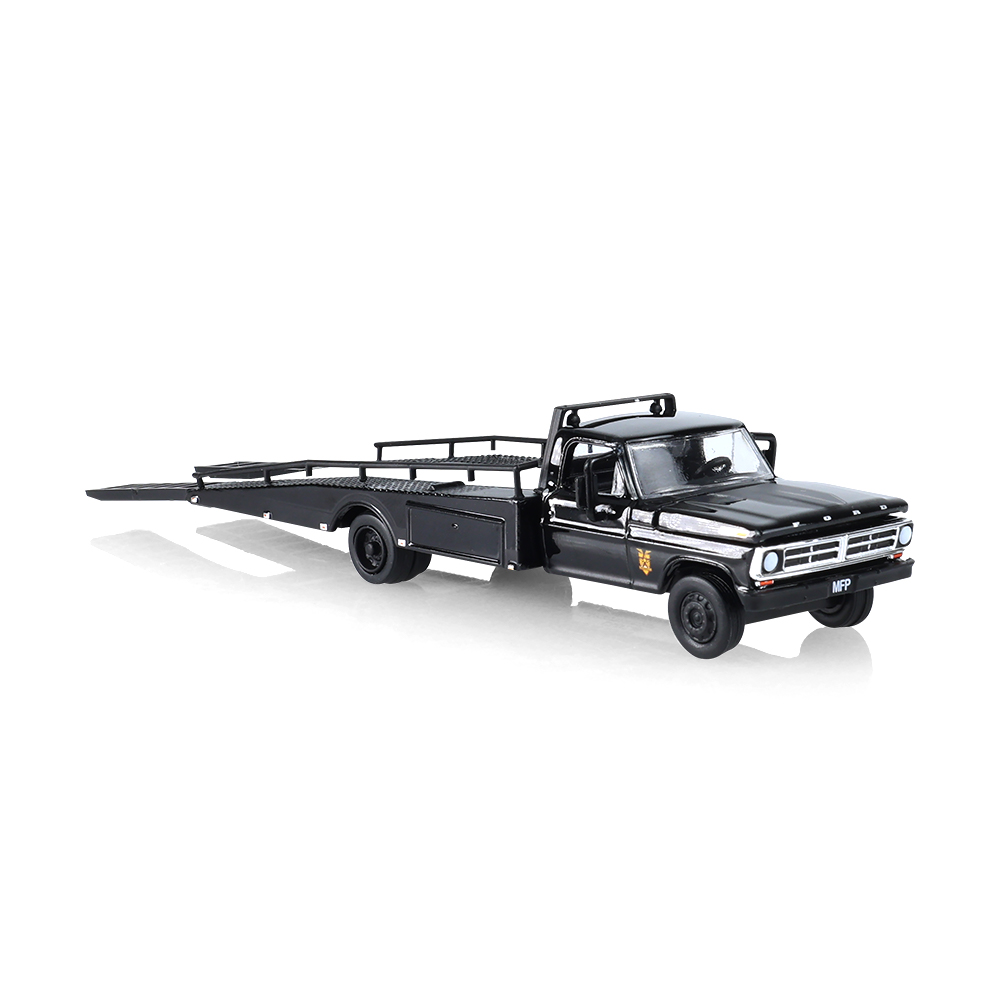1972 Ford F-350 Ramp Truck with Last of the V8 Interceptors (1979) 1973 Ford Falcon XB
