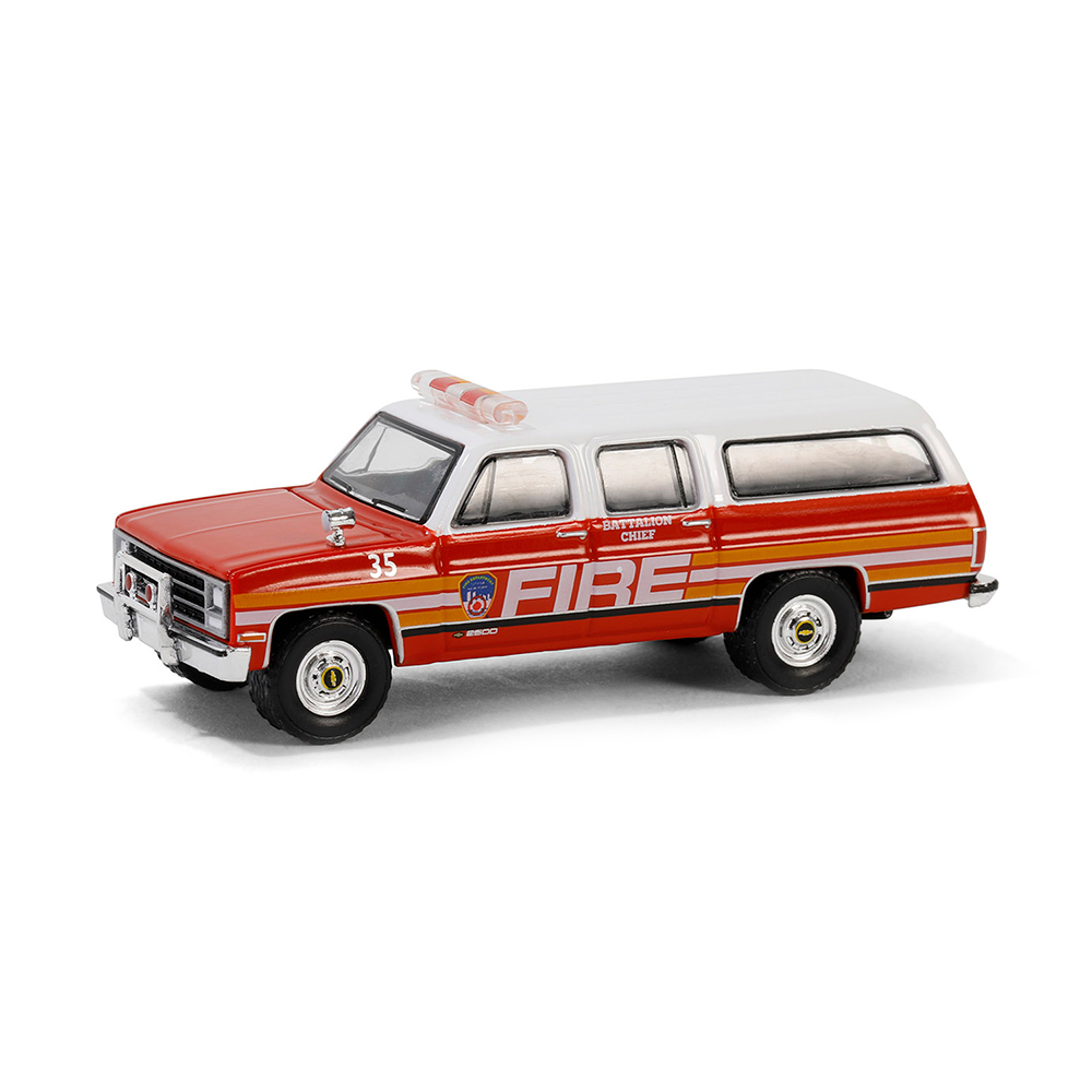 1991 Chevrolet Suburban - FDNY (The Official Fire Department City of New York) Battalion Chief (Hobby Exclusive)